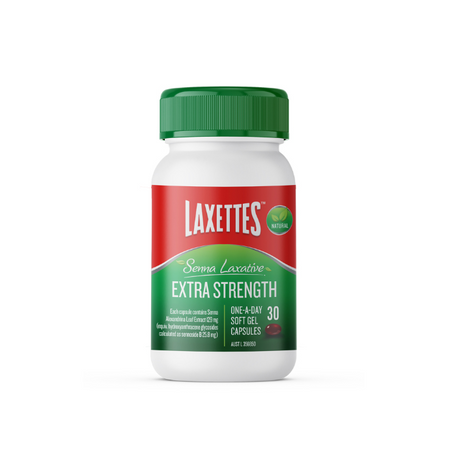 Laxettes Senna Laxative Extra Strength 30 Capsules