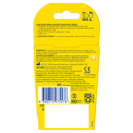 Scholl Blister Plasters 5 Pack