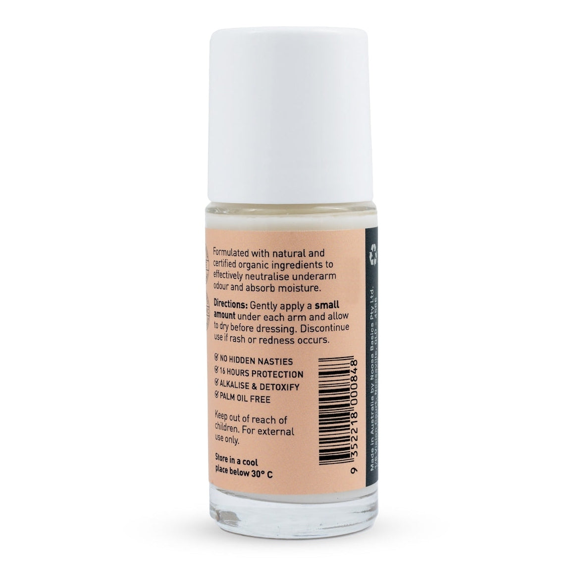 Noosa Basics Coconut & Vanilla Roll on Deodorant 50ml