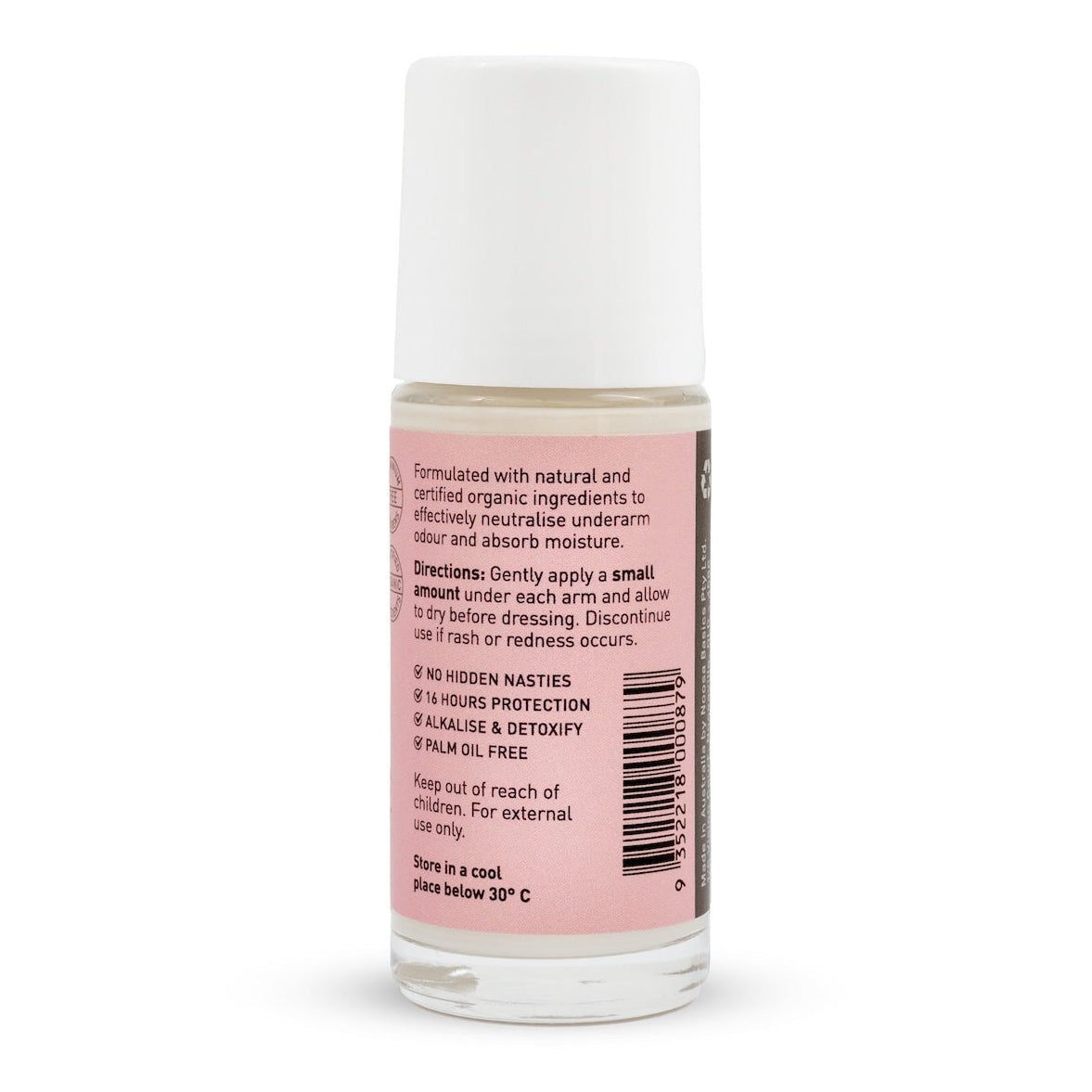 Noosa Basics Rose & Frankincense Roll on Deodorant 50ml