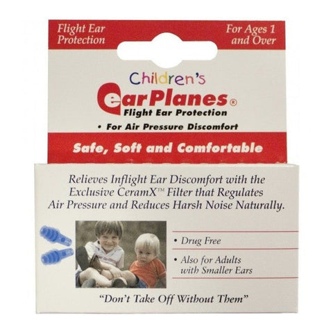 EarPlanes Original Ear Plugs for Kids & Smaller Ears, 1 Pair
