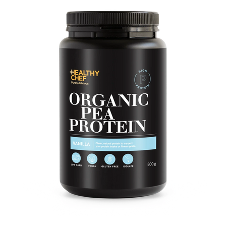 The Healthy Chef Organic Pea Protein Vanilla 800g