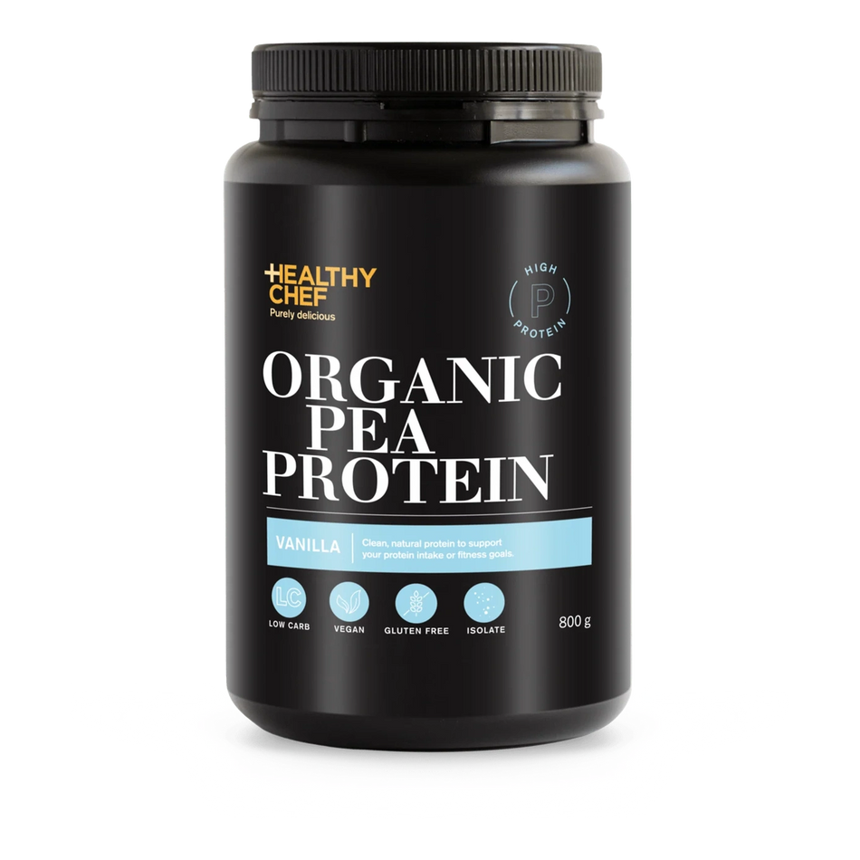 The Healthy Chef Organic Pea Protein Vanilla 800g