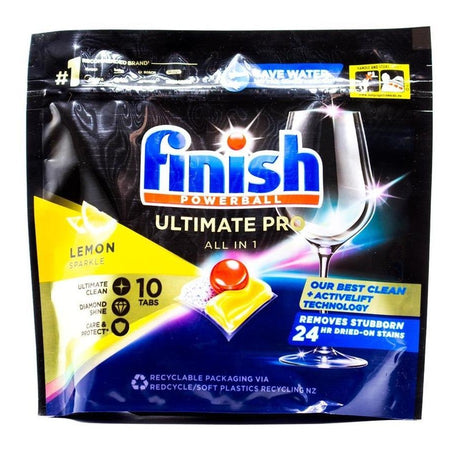 Finish Pk10 Powerball Ultimate Pro All In 1 Lemon Sparkle