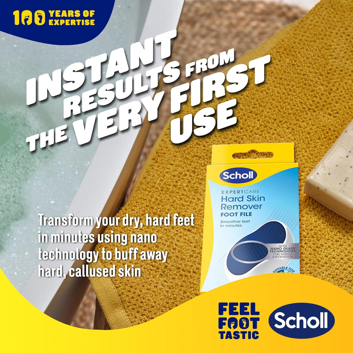 Scholl Expertcare Hard Skin Foot File