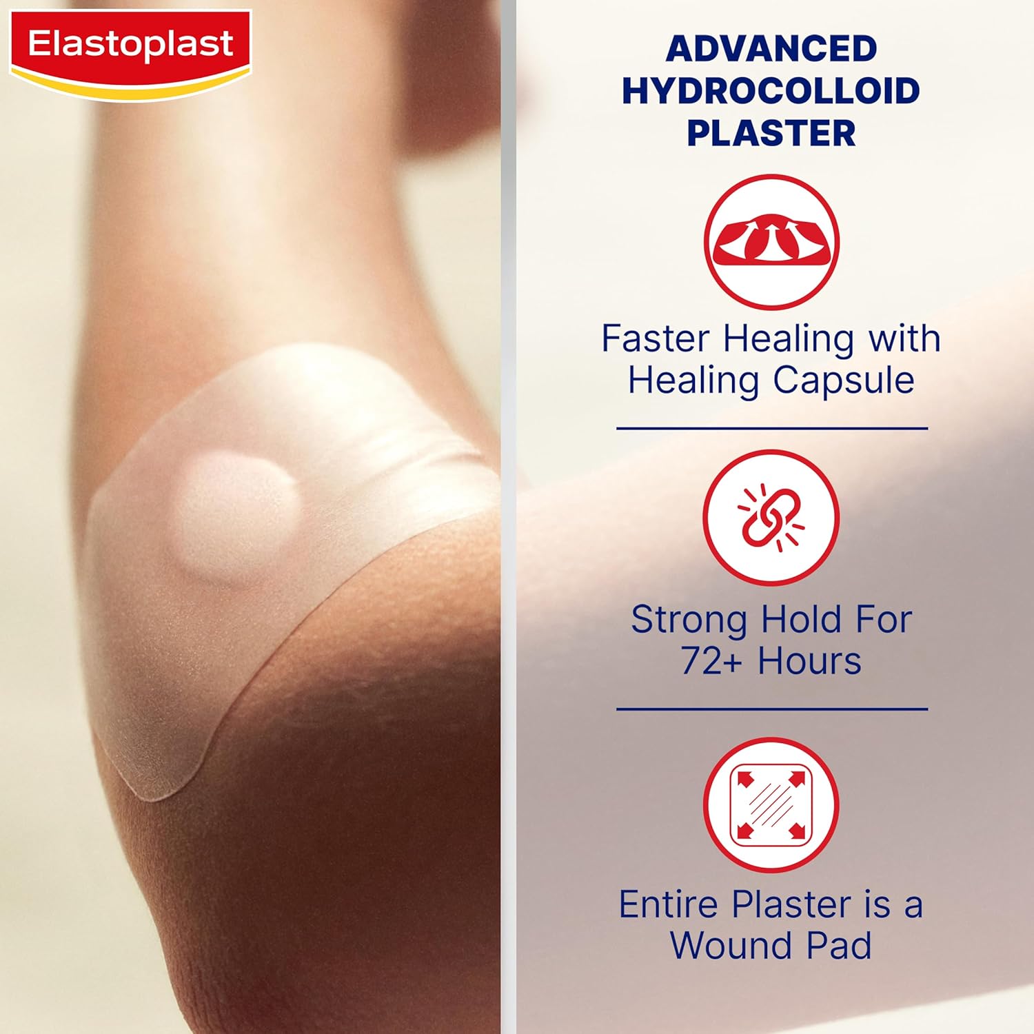 Elastoplast Second Skin Protection Xl Dressings 3pc