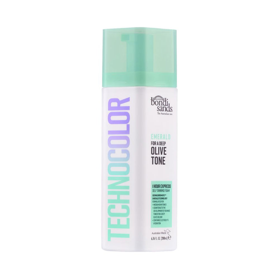 Bondi Sands Technocolor Emerald 1 Hour Express Self Tanning Foam 200ml