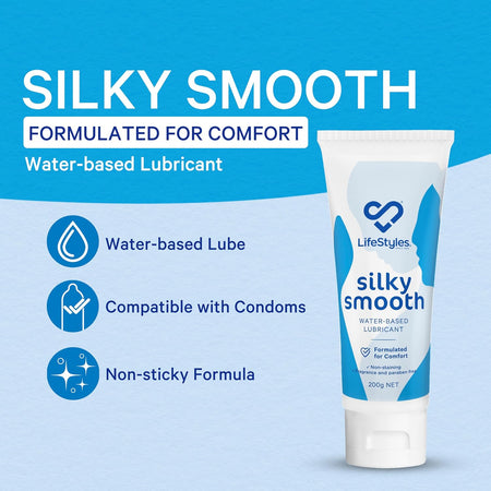 Lifestyles Silky Smooth Lubricant 200g