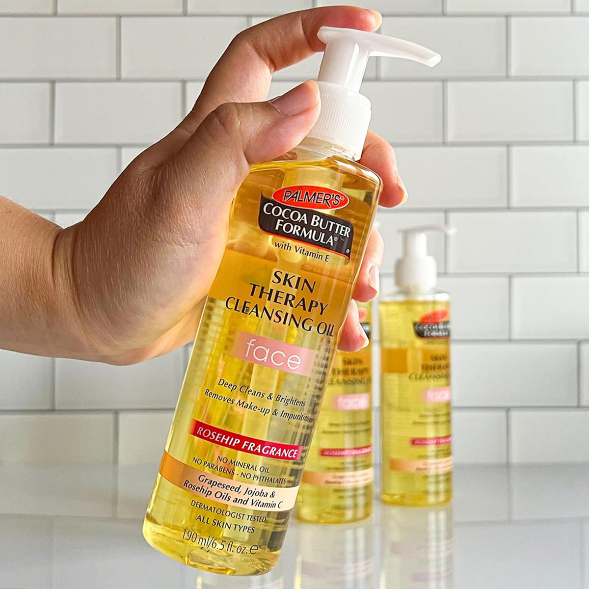 Palmers Skin Therapy Facial Cleansing Oil 190ml
