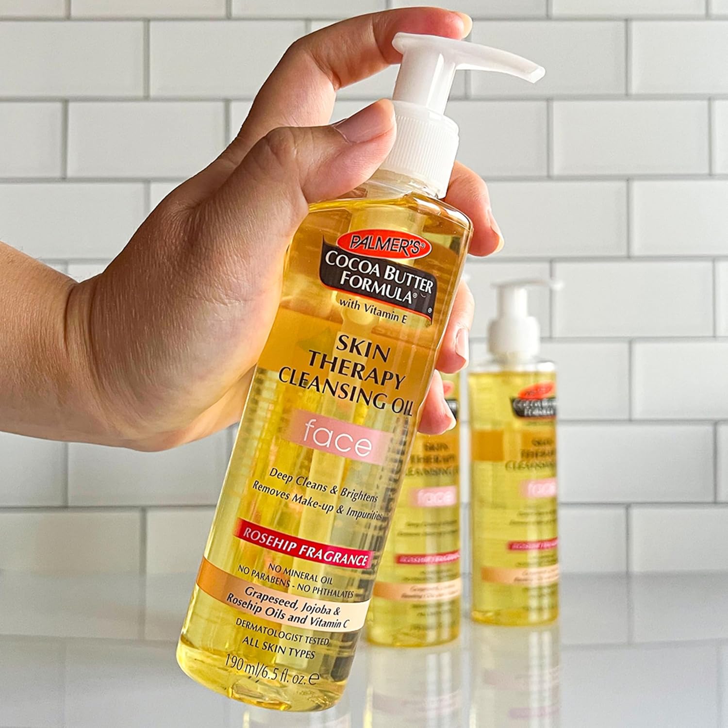Palmers Skin Therapy Facial Cleansing Oil 190ml