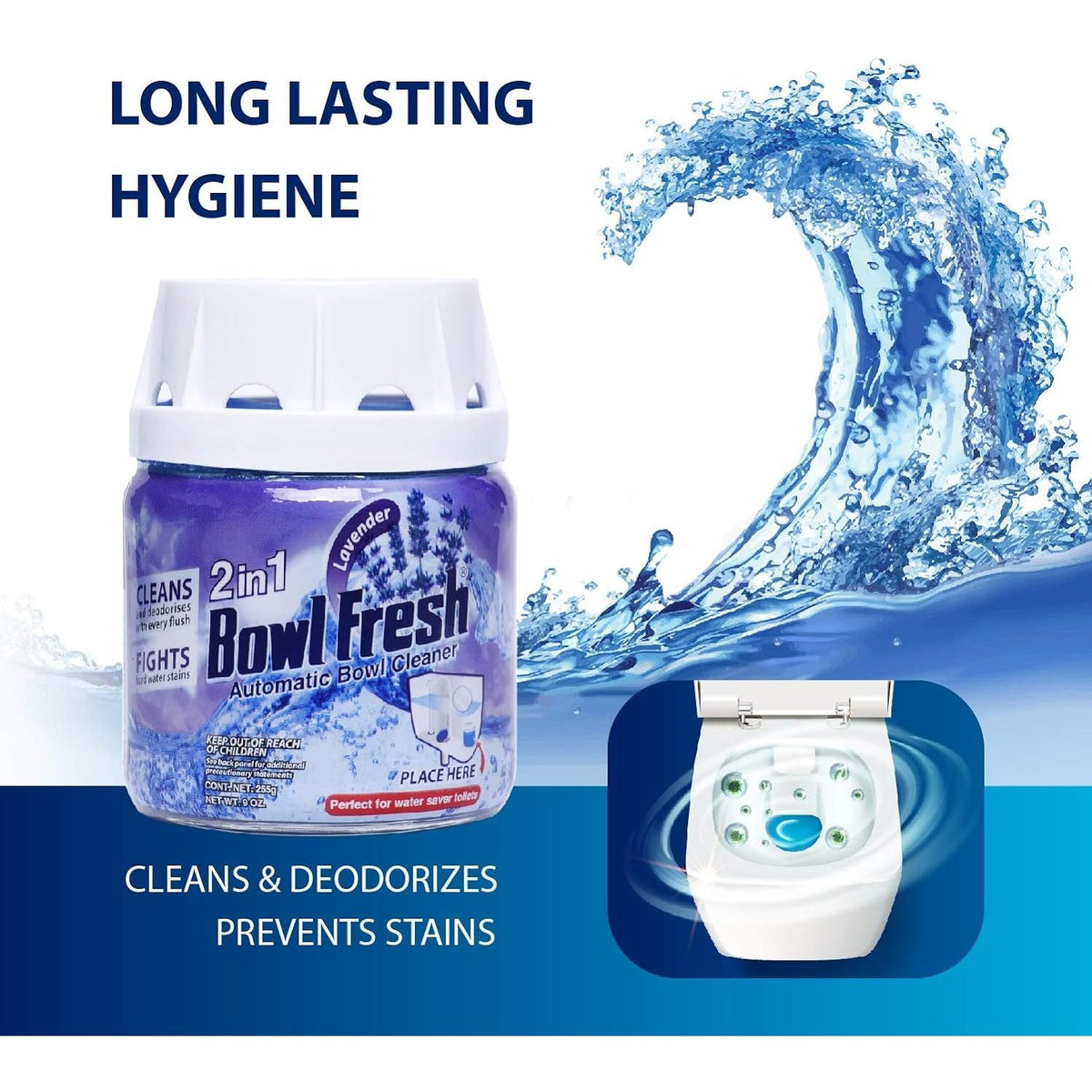 Bowl Fresh Automatic Bowl Cleaner Lavender 255g