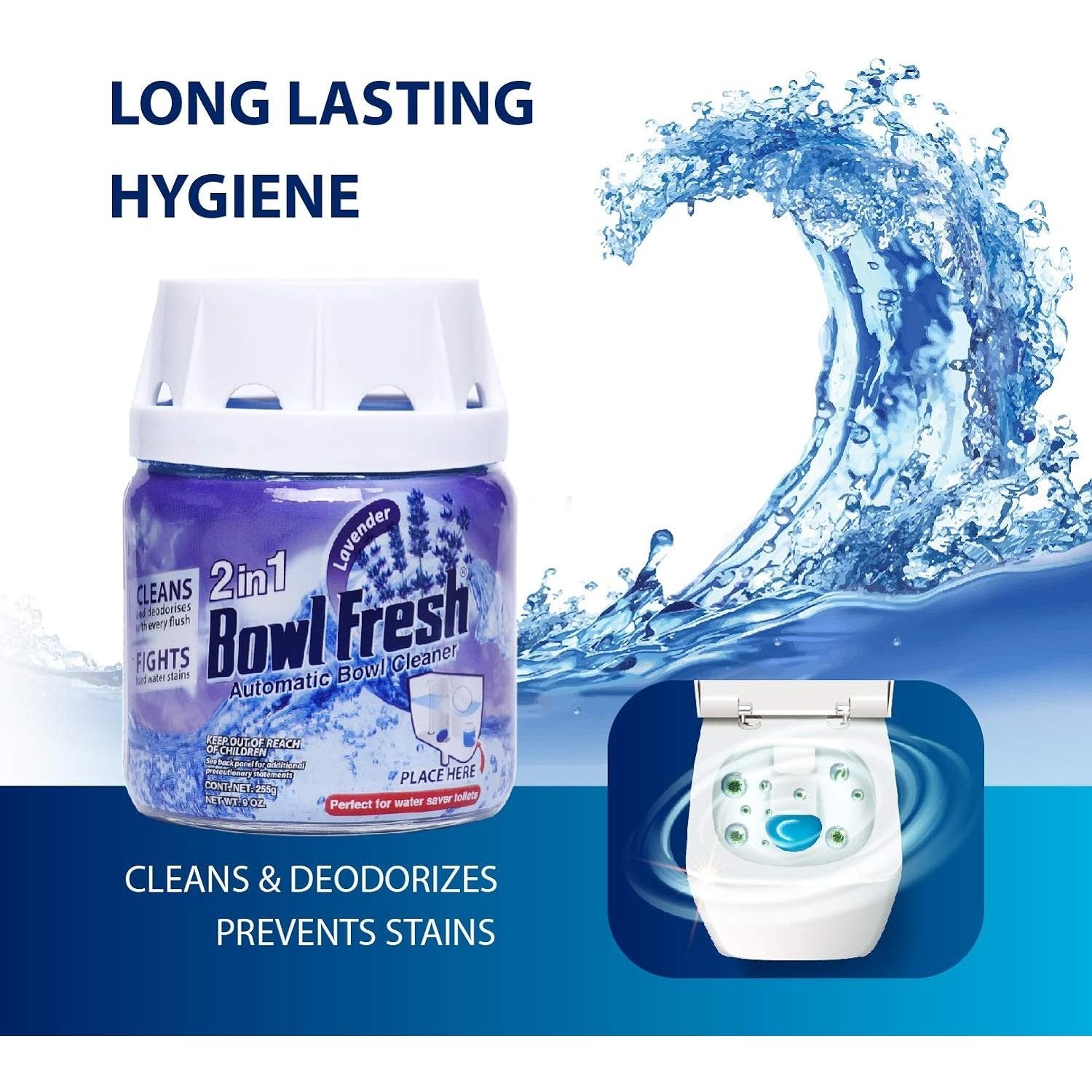 Bowl Fresh Automatic Bowl Cleaner Lavender 255g