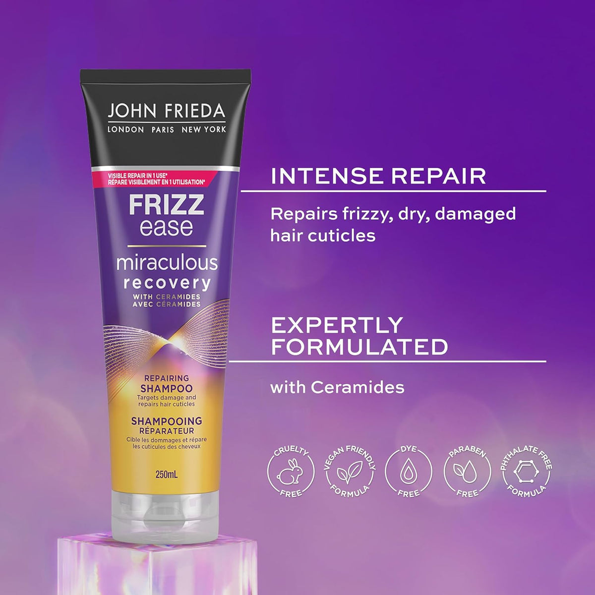 John Frieda Frizz Ease Miraculous Recovery Shampoo 250ml