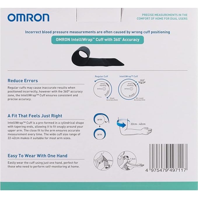 Omron Hem7155T Plus Dual User Blood Pressure Monitor