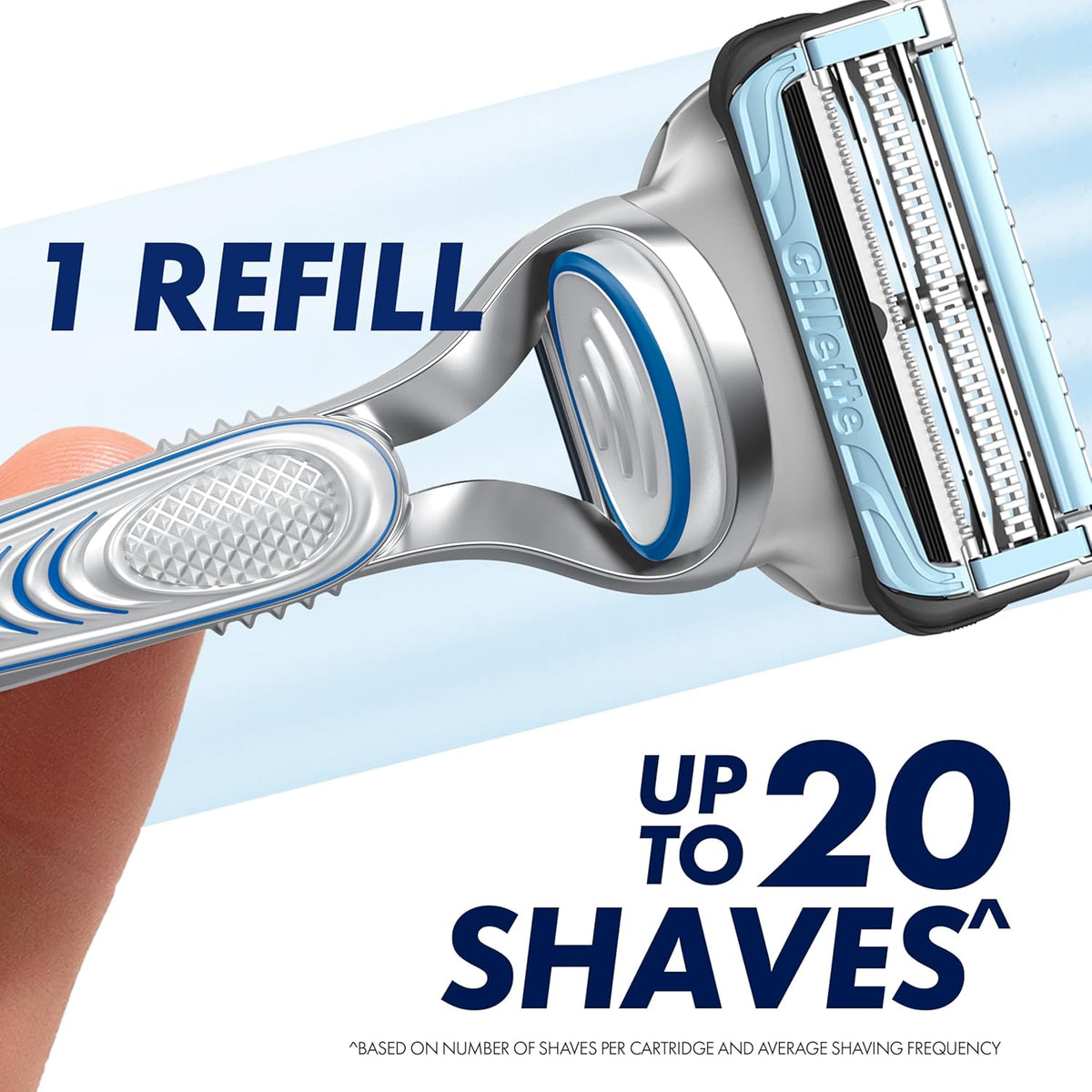 Gillette Skinguard Blade Cartridge Refills 8 Pack