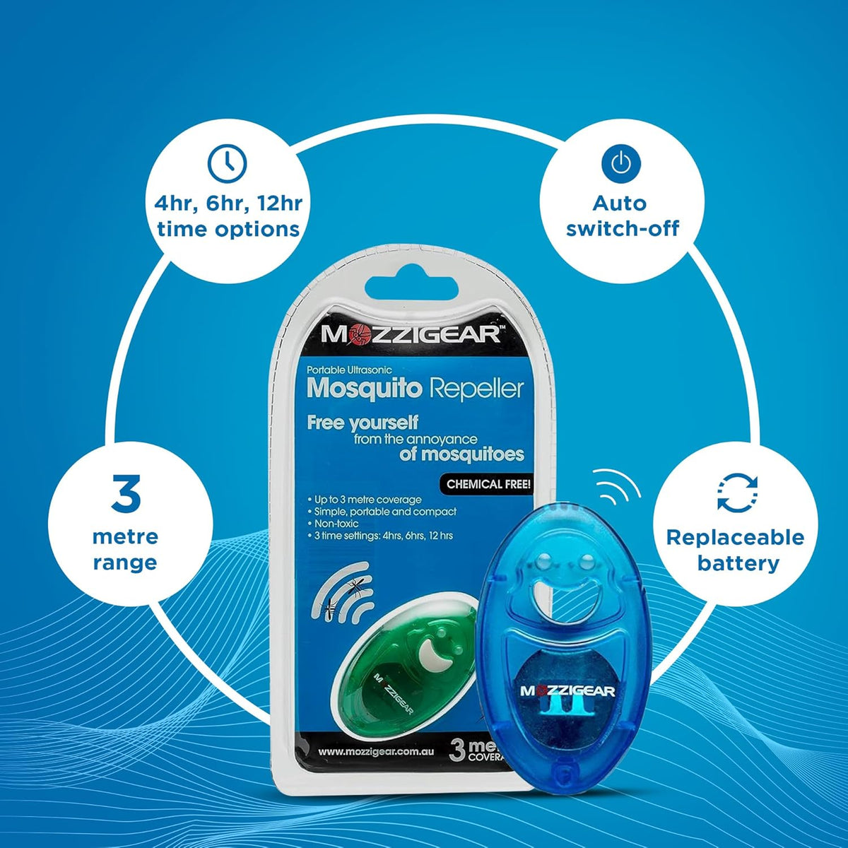 Mozziegear Electronic Repeller 1 Each