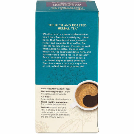 Teeccino Herbal Org Dandelion DarkRoast x 25 Tea Bags