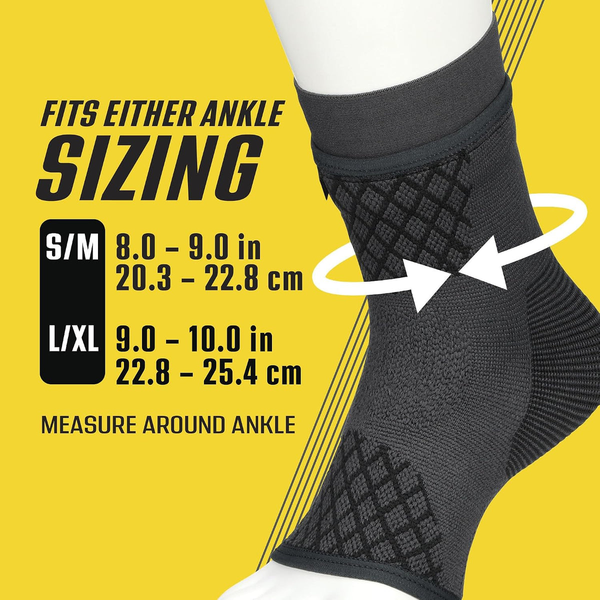 Futuro Premium Compression Ankle Sleeve Large/Xlarge