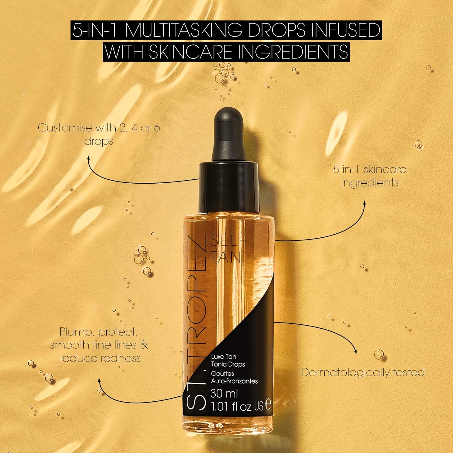 St Tropez Self Tan Tonic Drops 30ml