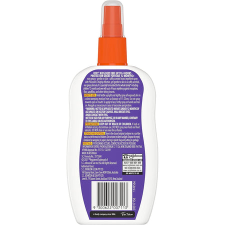 Off Kids Deet Free Insect Rep Spry 175ml