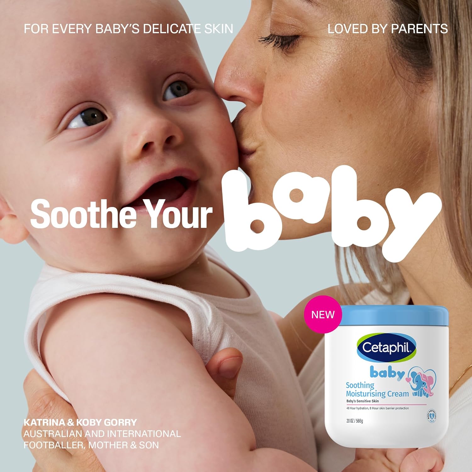 Cetaphil Baby Soothing Moisturising Cream 566g