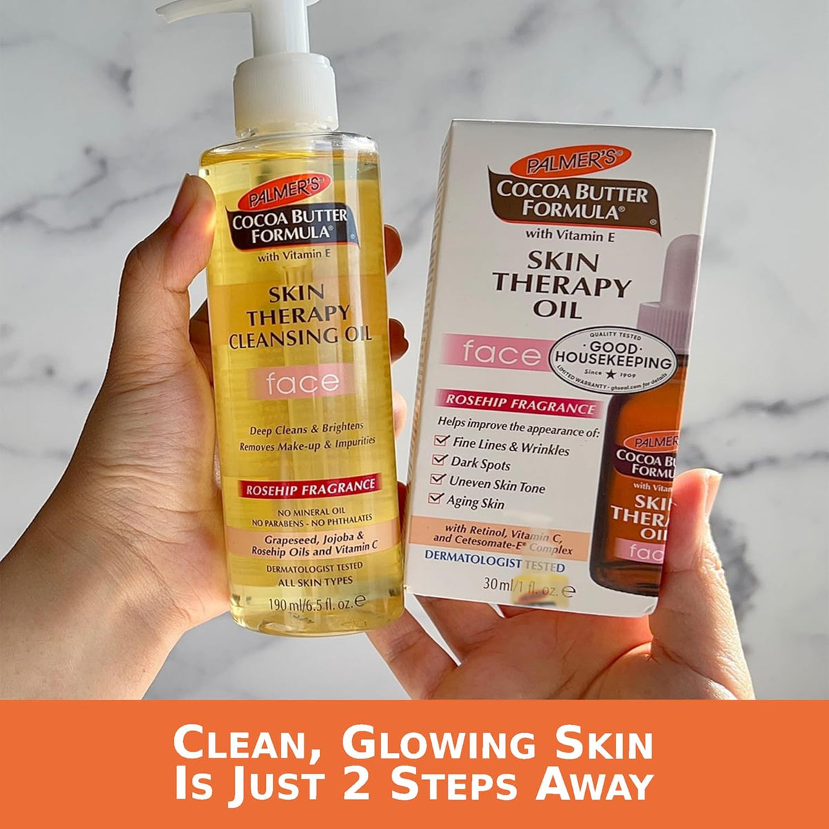 Palmers Skin Therapy Facial Cleansing Oil 190ml