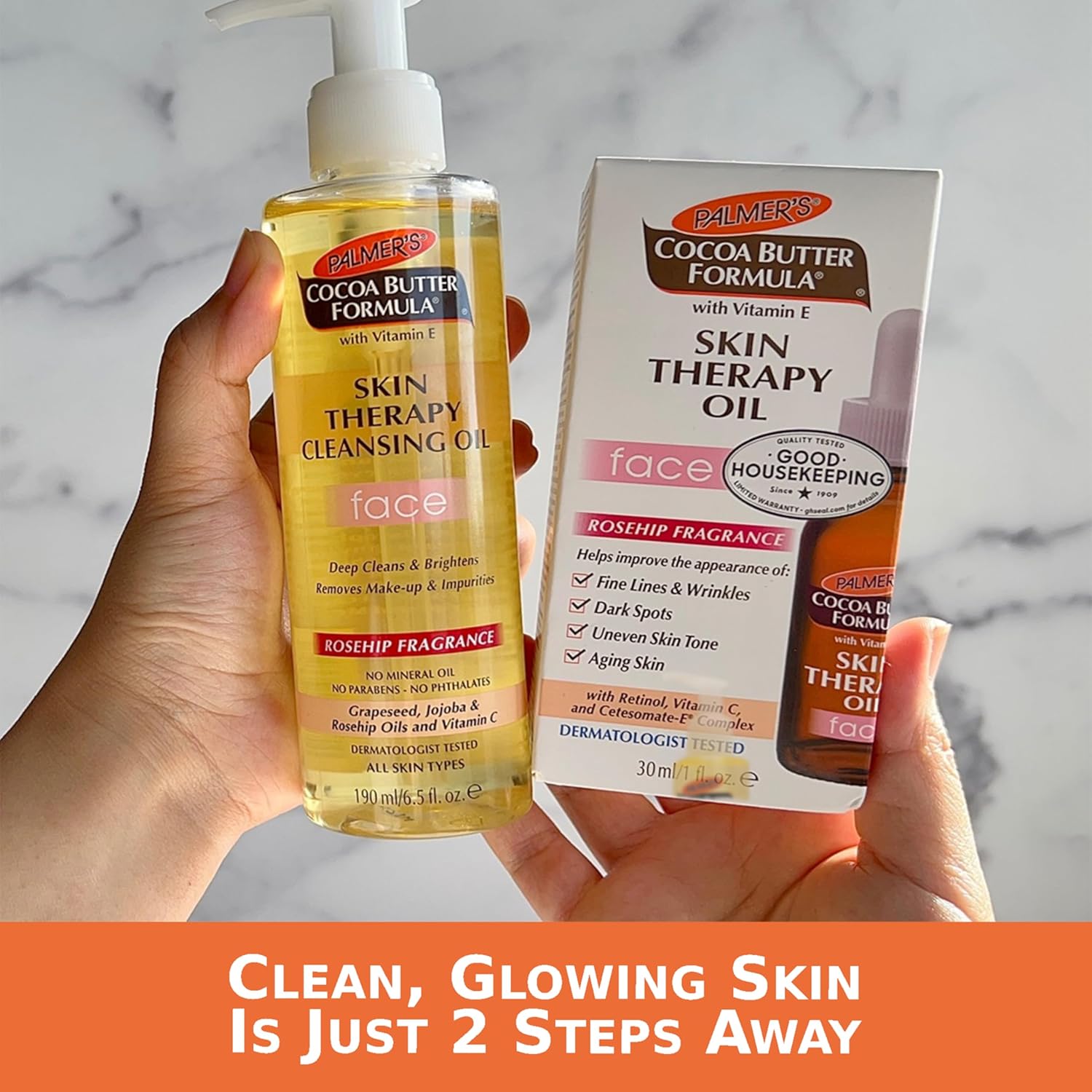 Palmers Skin Therapy Facial Cleansing Oil 190ml