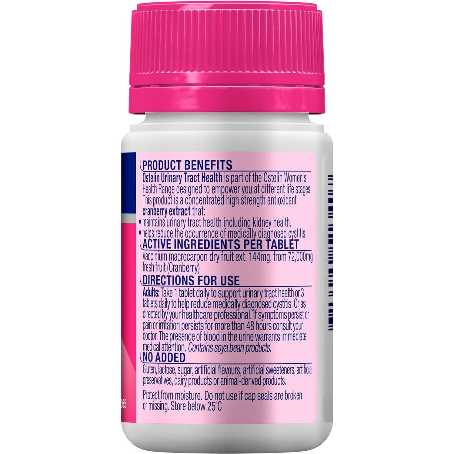 Ostelin Urinary Tract Health Women's Health 30 Tablets