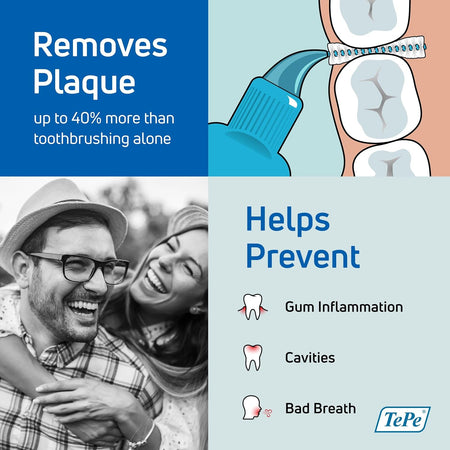 Tepe Interdental Brush 0.5mm Red 6 Pack