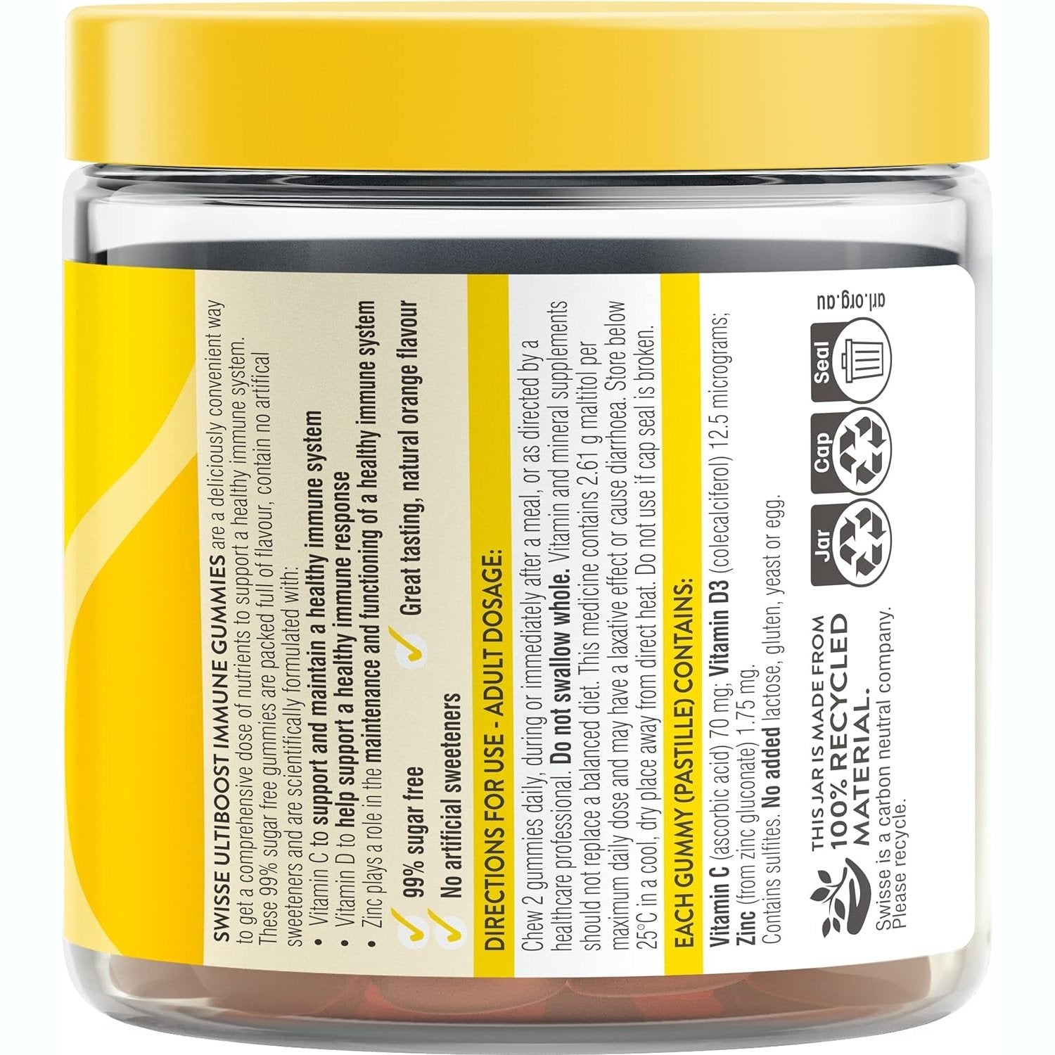 Swisse Immune Gummies 60 Pack