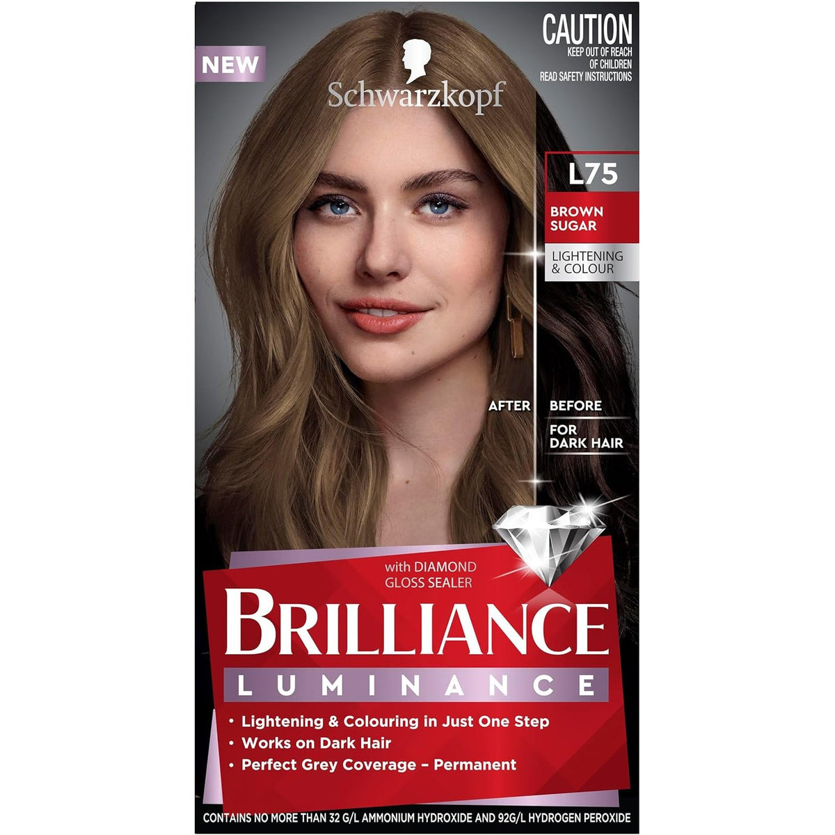 Schwarzkopf Brilliance L75 Brown Sugar