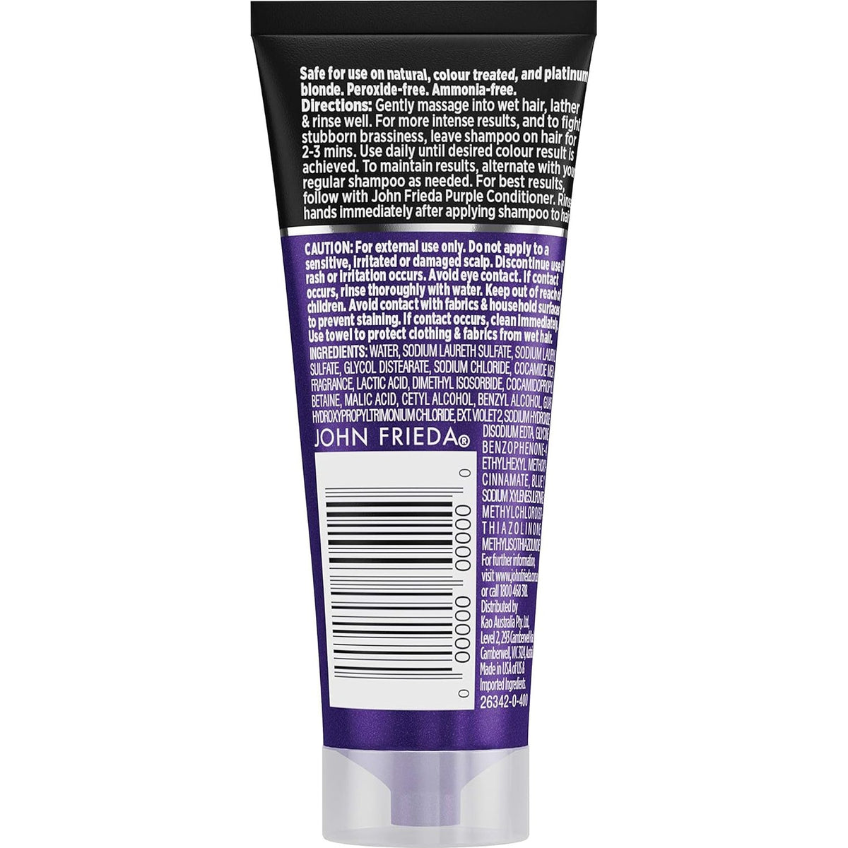 John Frieda Sheer Blonde Violet Crush Intense Mini Shampoo 45ml