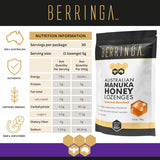 Berringa Australian Manuka Honey Lozenges Lemon & Menthol (made with MGO 900+) x 30 Pack (150g)
