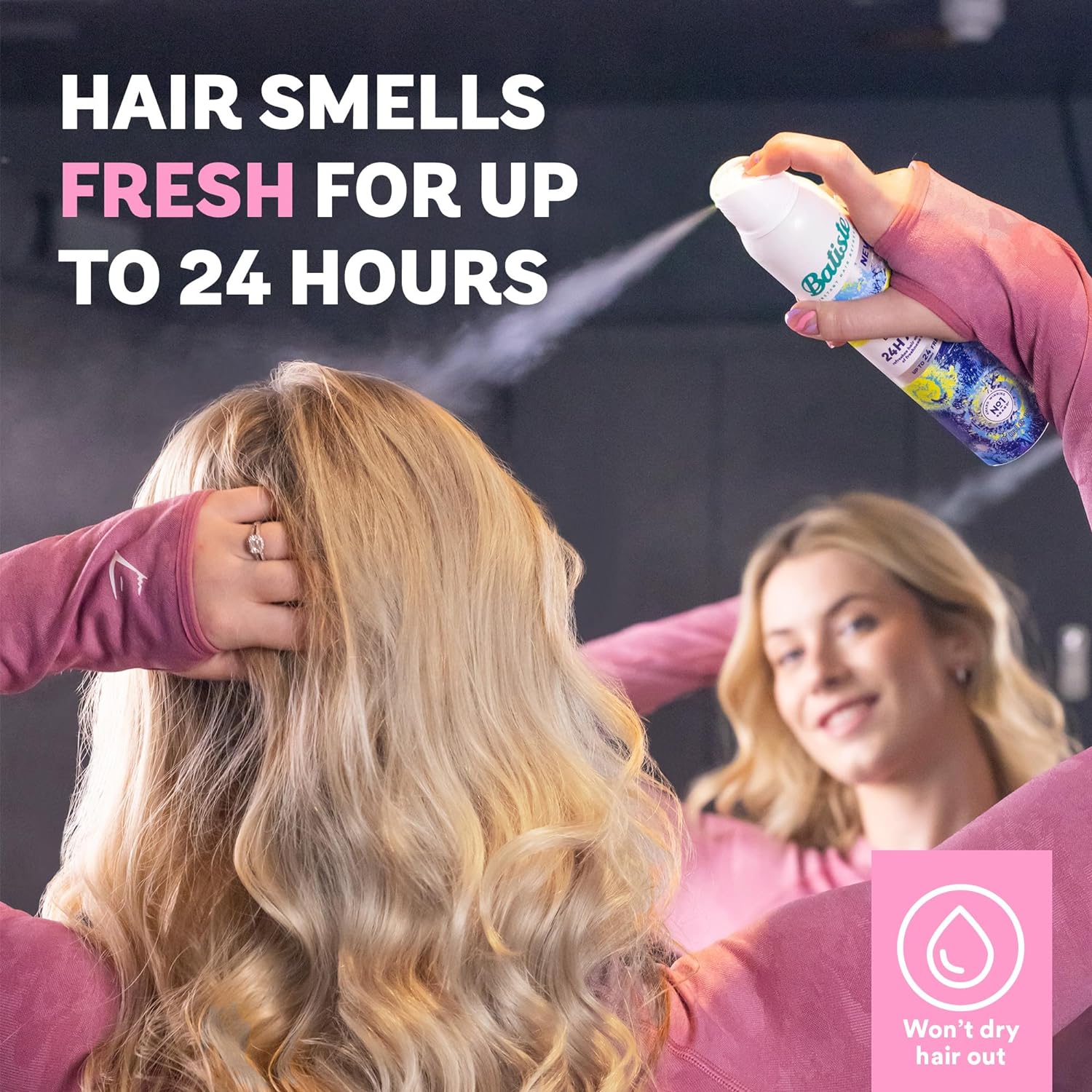 Batiste 24H Active Dry Shampoo 200ml