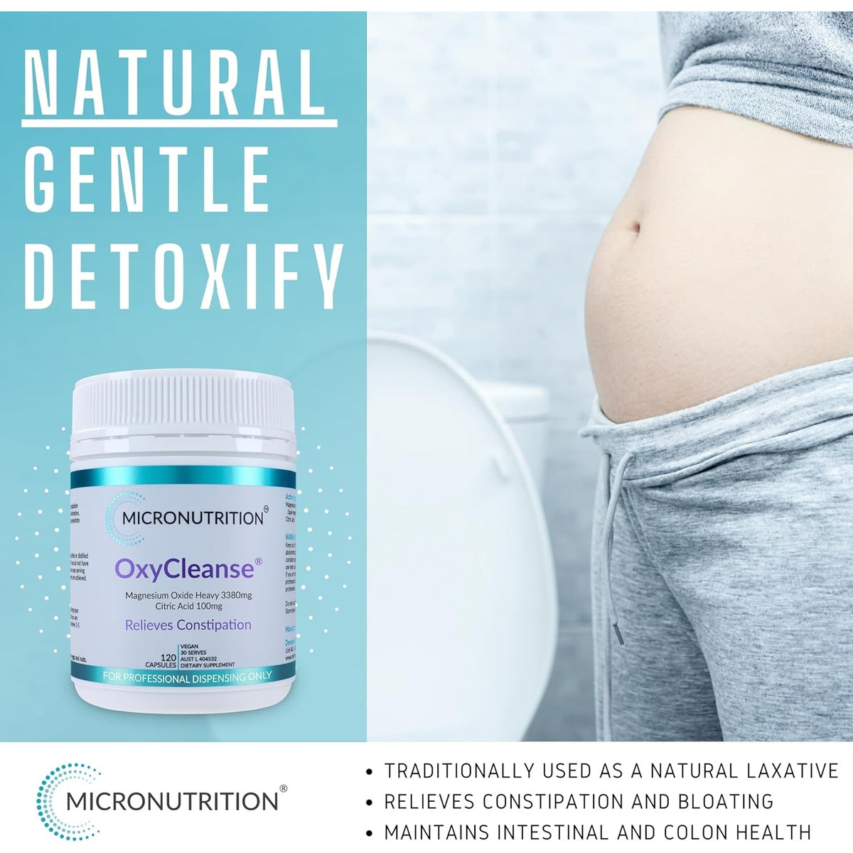 Micronutrition OxyCleanse 120c