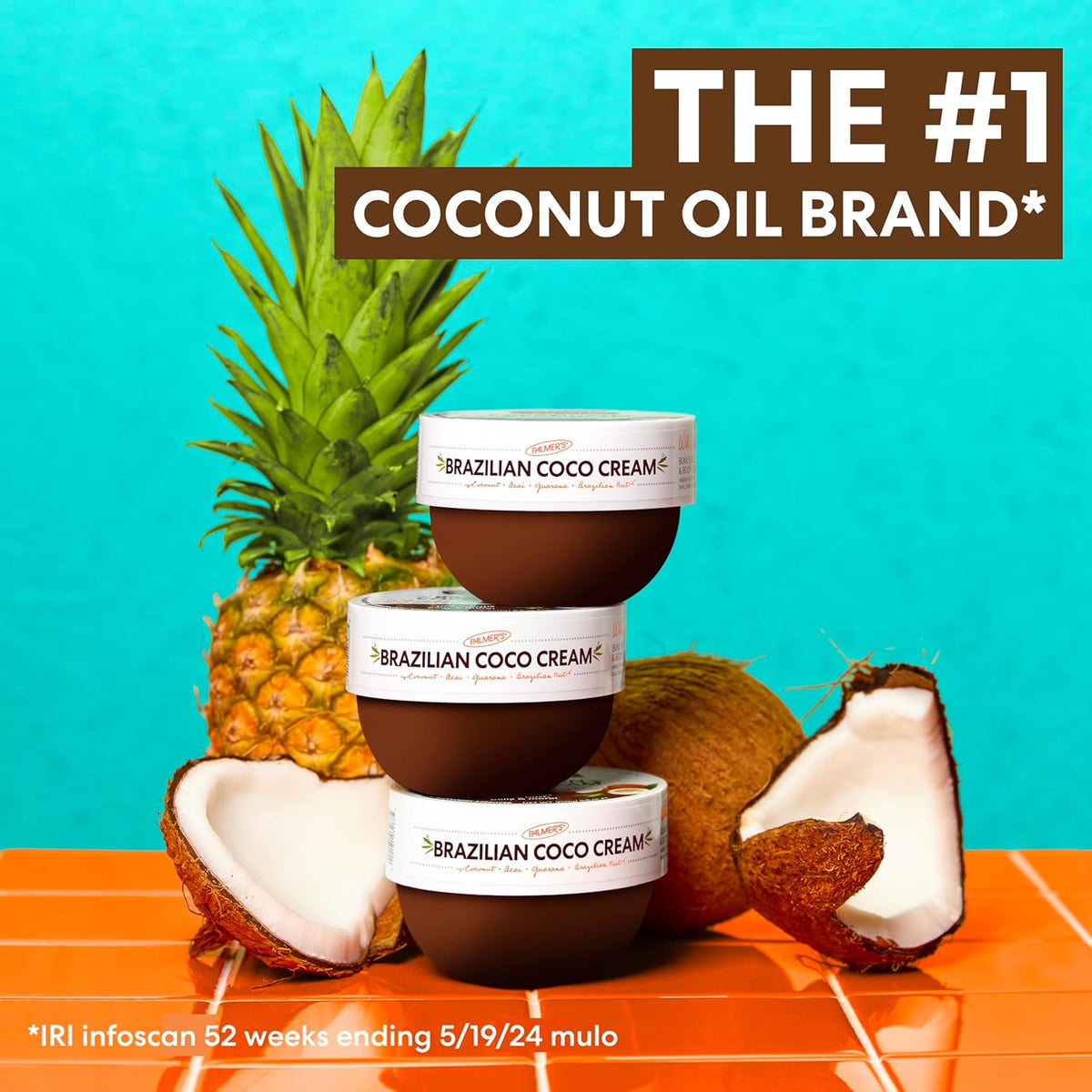 Palmer's Brazilian Coco Whipped Body Cream 250g