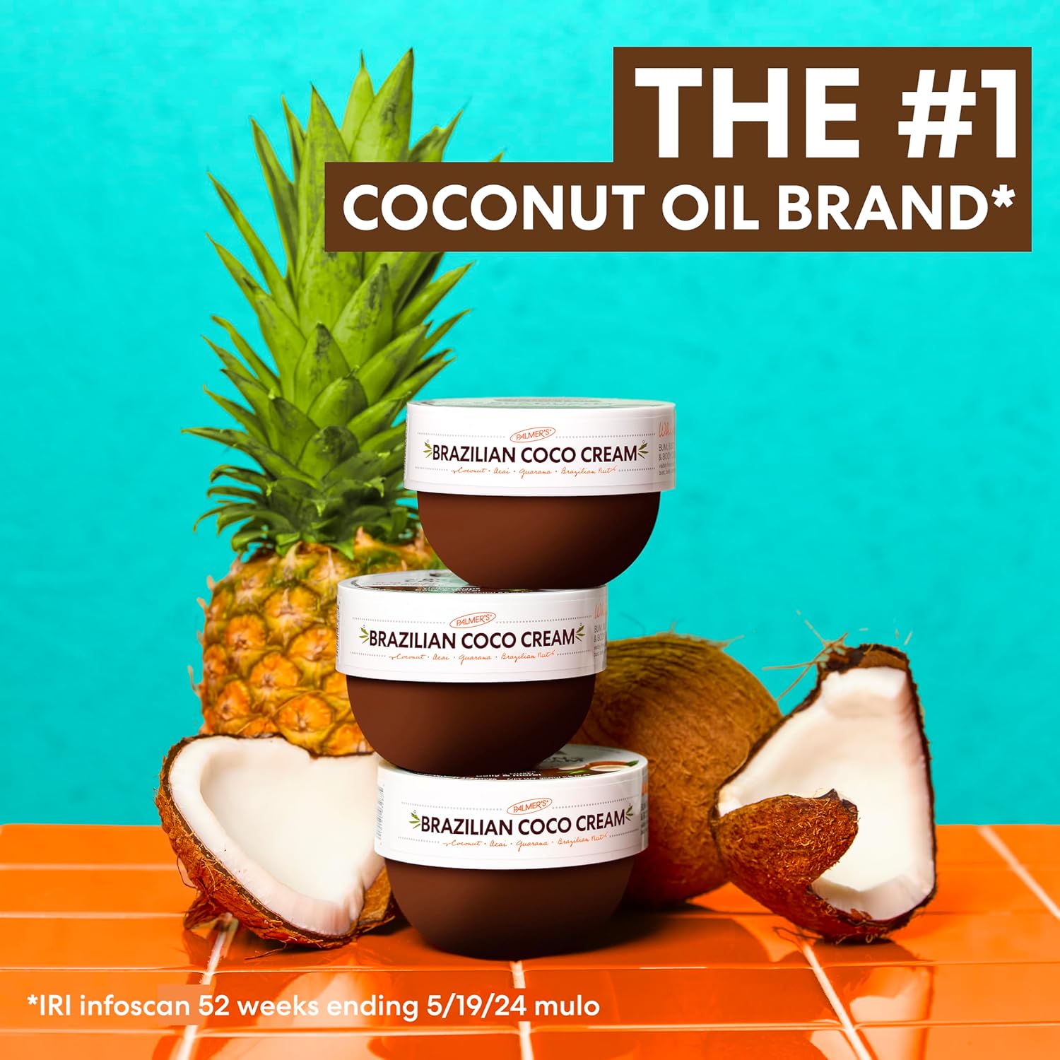 Palmer's Brazilian Coco Whipped Body Cream 250g