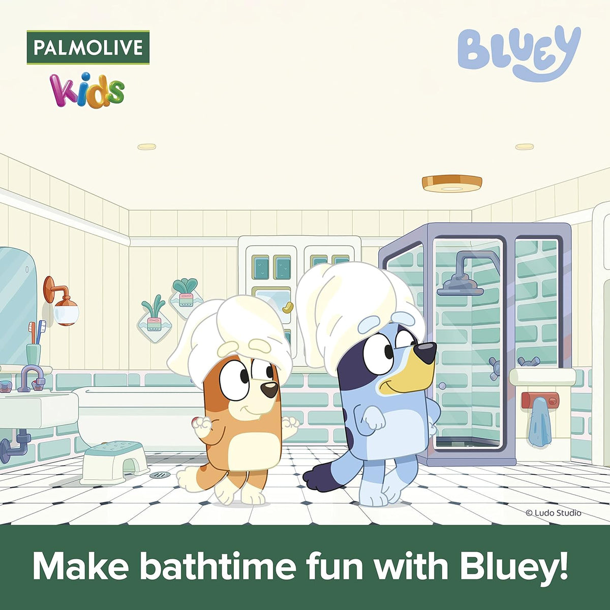 Palmolive Kids Bluey 3-in-1 Shampoo, Conditioner and Body Wash Berrylicious 350ml