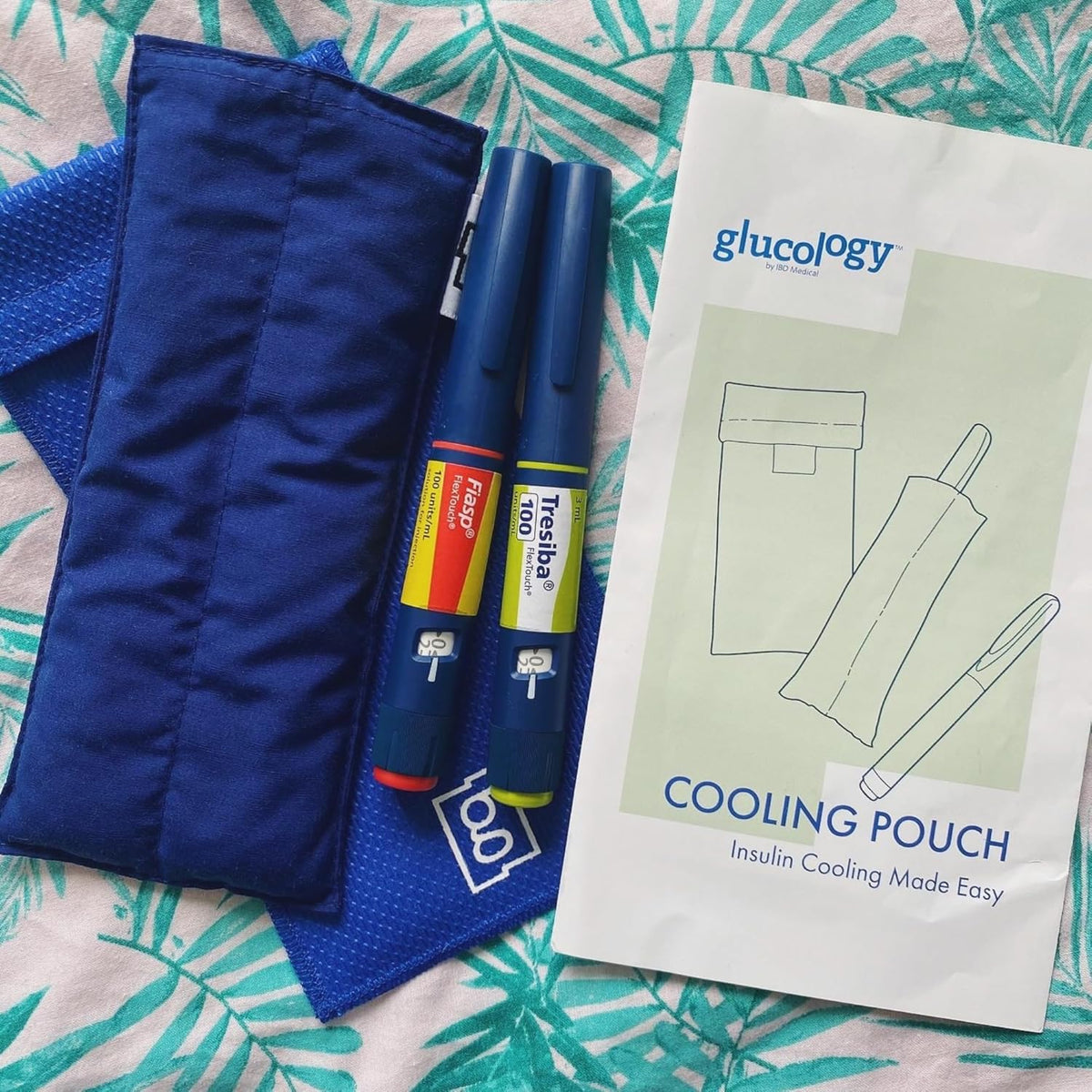 Glucology Insulin Pen Cool Pouch Large Black