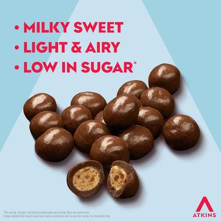 Atkins Milk Chocolate Malt Bites 5 Pack
