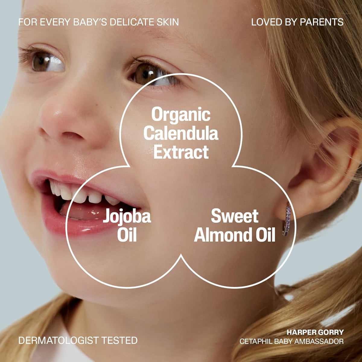 Cetaphil Baby Moisturising Baby Oil With Organic Calendula 200ml