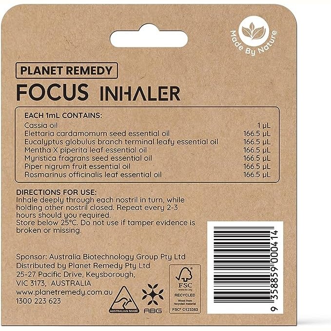 Planet Remedy Focus Inhaler 1ml