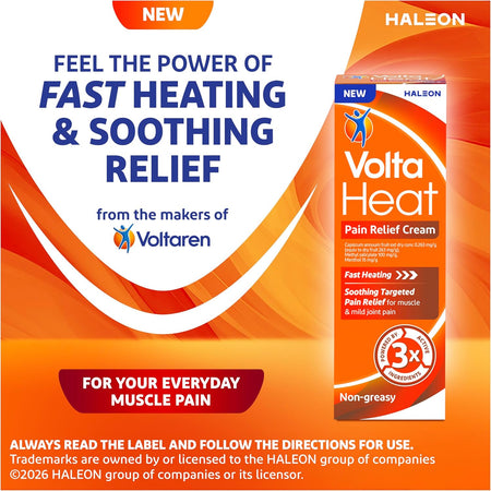 VoltaHeat Pain Relief Cream 150g