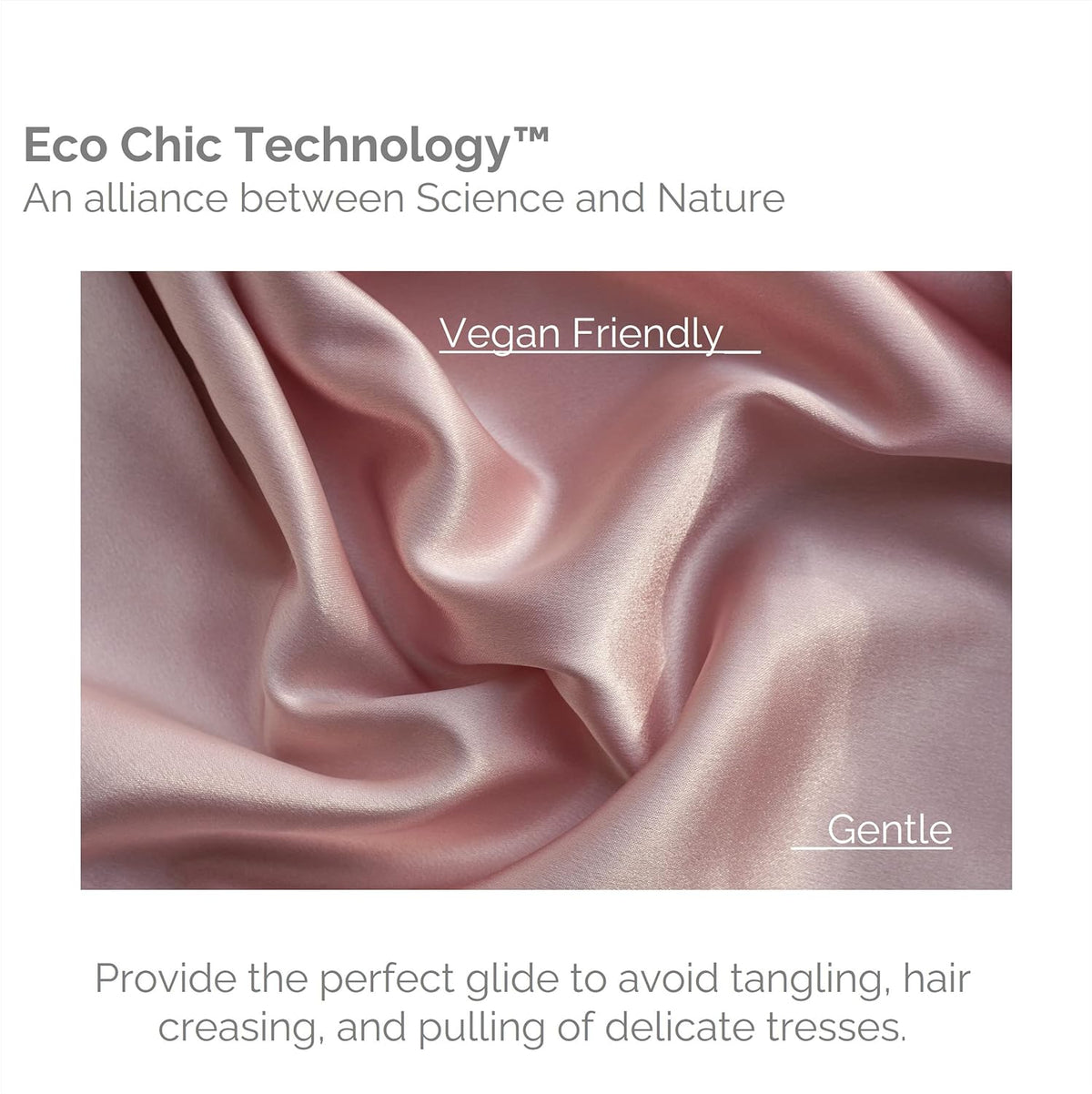 GIOVANNI Satin Hair Scrunchies Blush, Grey, Black Extra large 3pk