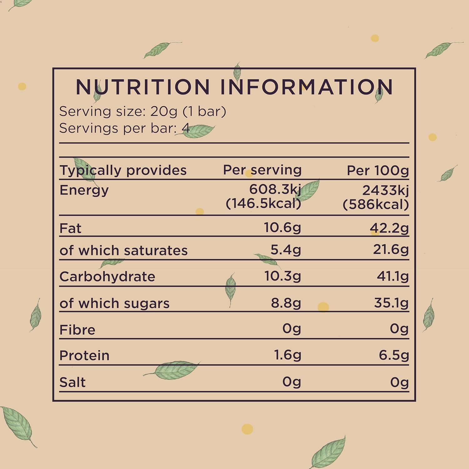 Bennetto Organic Dark Chocolate Toasted Hazelnut 12x80g