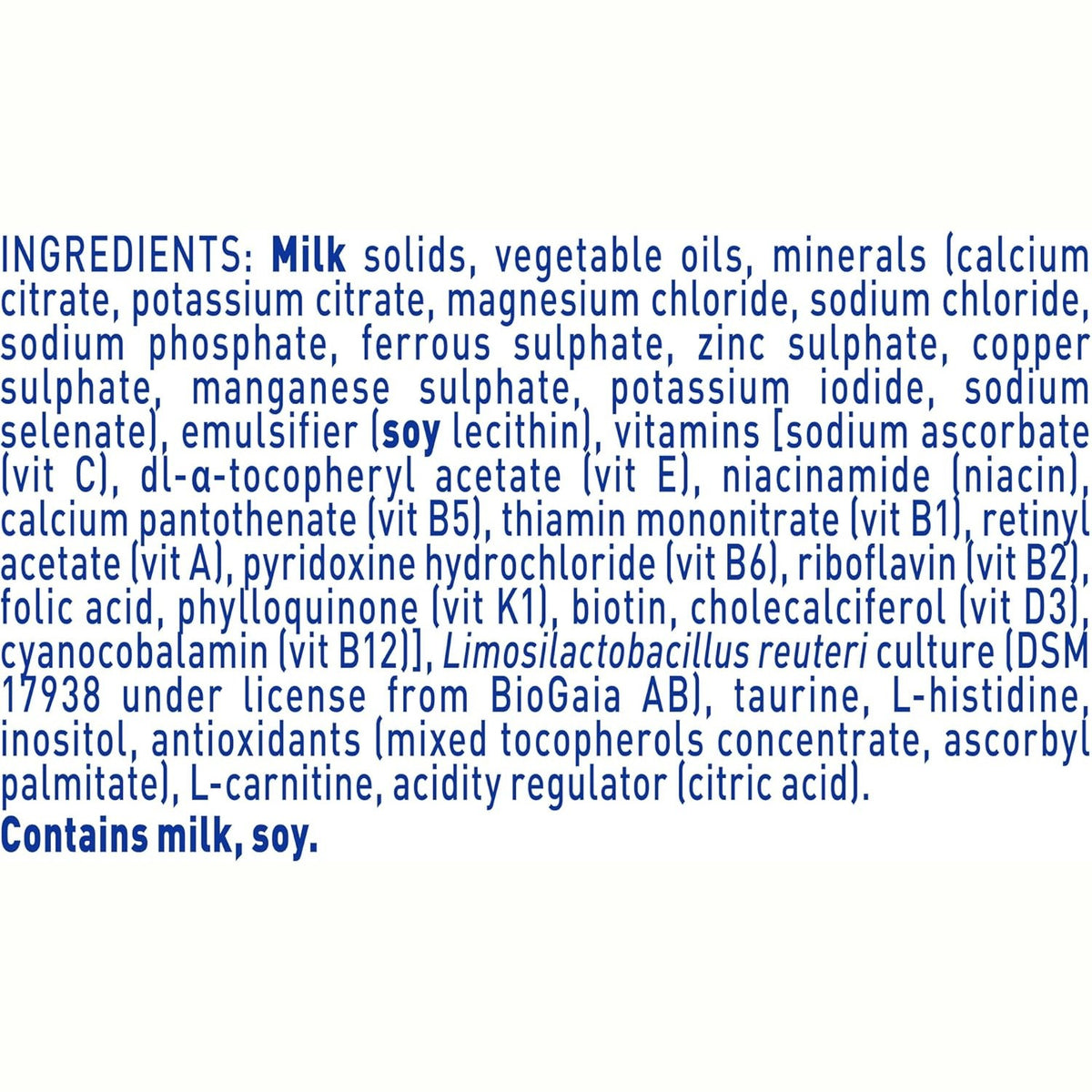 Nan Comfort 1 Starter Baby Infant Formula Powder From Birth 800g