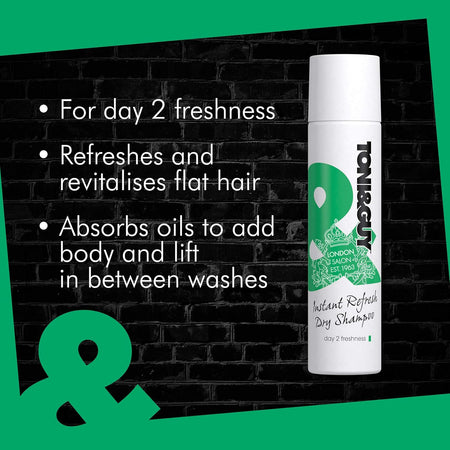 Toni & Guy Instant Refresh Dry Shampoo 250ml