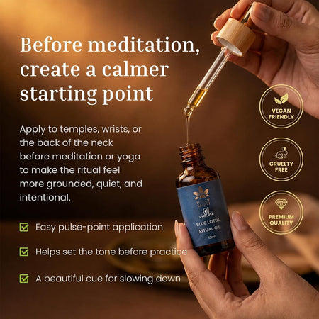 Holy Sanity Vidhi Blue Lotus Ritual Oil 50ML