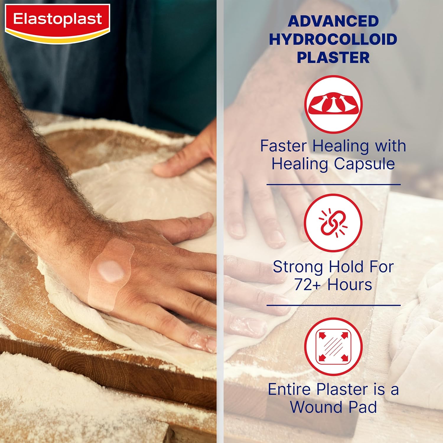 Elastoplast Second Skin Protection 6 Plasters