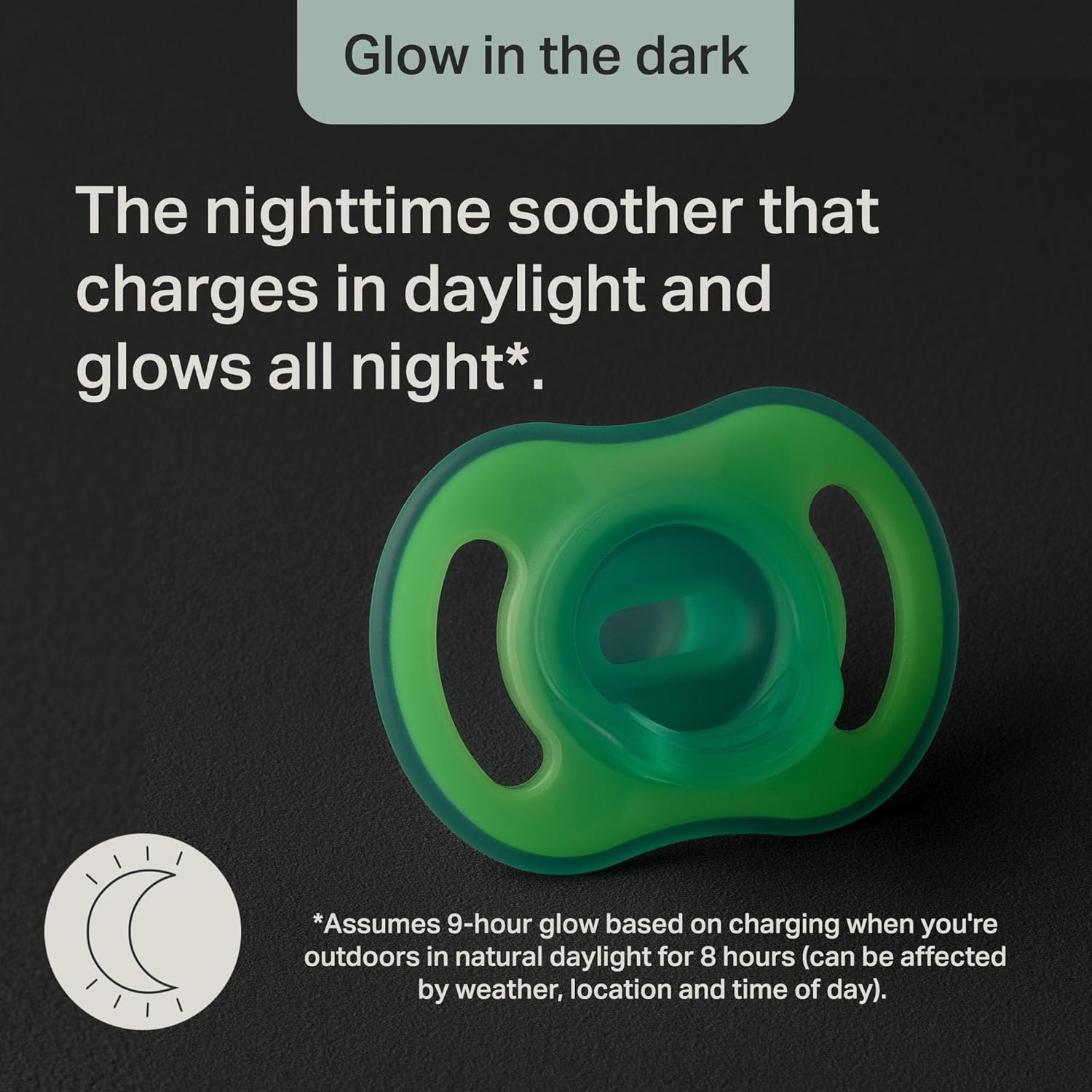 Tommee Tippee Ultralight Soother Night 18-36 Months 2 Pack